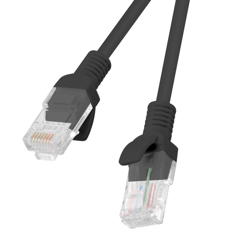 Cable de red ethernet Cat. 5e UTP de 3 m de color negro PCU5-10CC-0300-BK - RL14700 - 01