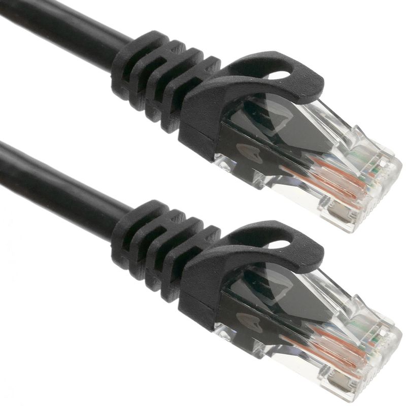 Cable de red ethernet Cat. 6a UTP de 3 m de color negro - LJ04500 - 01